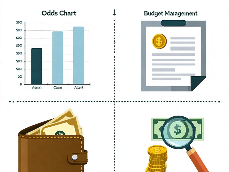 Hình ảnh minh họa các mẹo cá cược cơ bản: tỷ lệ cược, quản lý ngân sách, nghiên cứu
