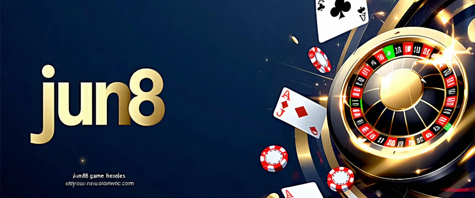 Hình ảnh tổng quan về Jun88, một nền tảng cá cược trực tuyến uy tín và hiện đại với logo Jun88 nổi bật, giao diện người dùng thân thiện và các biểu tượng trò chơi đa dạng, thể hiện sự chuyên nghiệp và cơ hội chiến thắng.