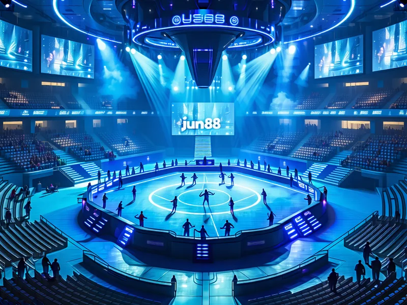 Sân đấu đá gà trực tuyến jun88 với không khí sôi động