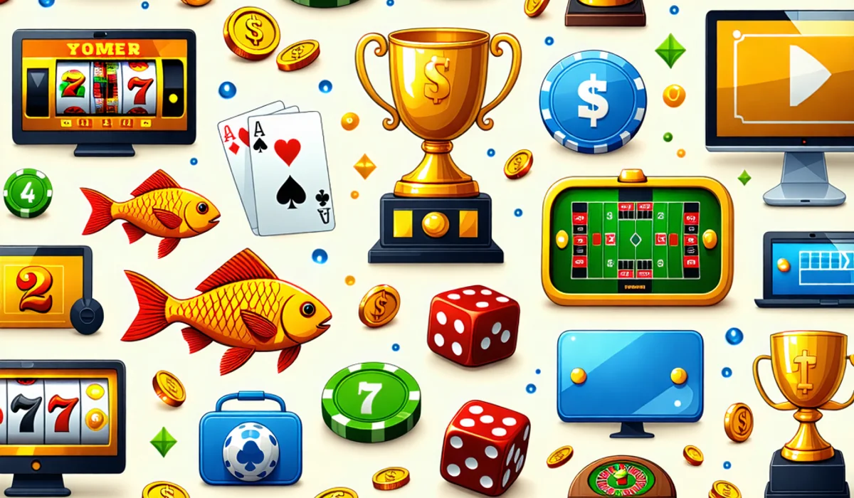 Hình ảnh minh họa sự đa dạng của các trò chơi tại jun88, bao gồm thể thao, casino, slot và bắn cá.