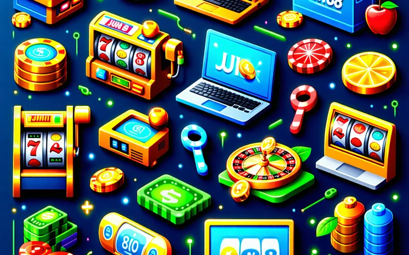 Hình ảnh minh họa sự đa dạng trò chơi cá cược tại jun88