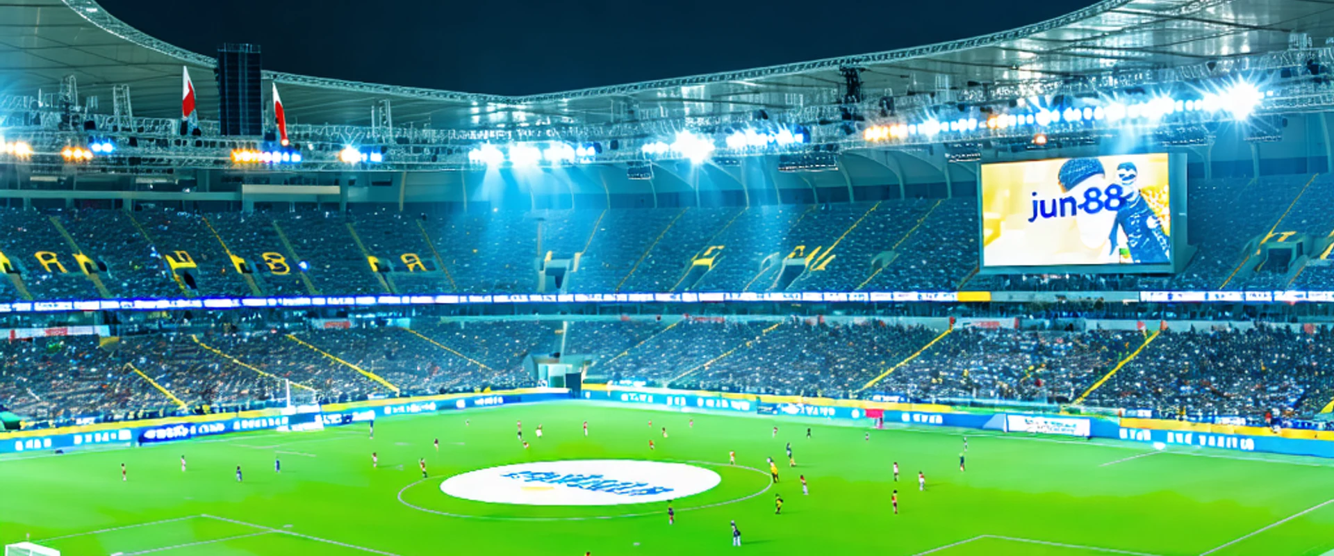 jun88 tài trợ giải bóng đá Việt Nam, sân vận động đầy ắp khán giả