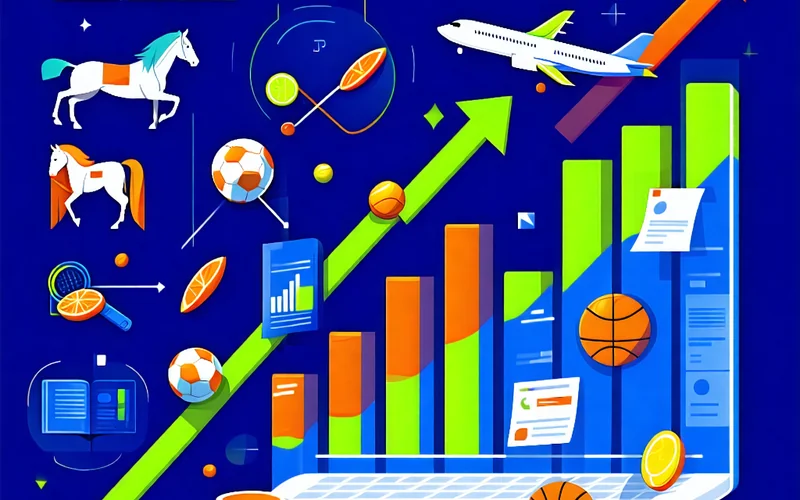 Biểu đồ tăng trưởng và các môn thể thao phổ biến tại jun88, thể hiện sự đa dạng và phát triển của nền tảng.