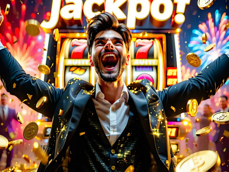 Người chơi jun88 ăn mừng chiến thắng jackpot