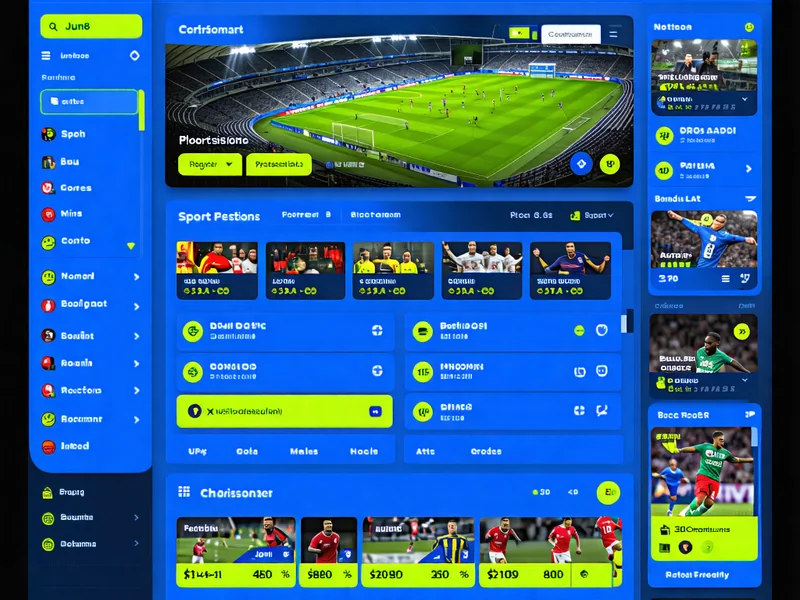 Tổng quan giao diện nền tảng jun88 với các môn thể thao đa dạng