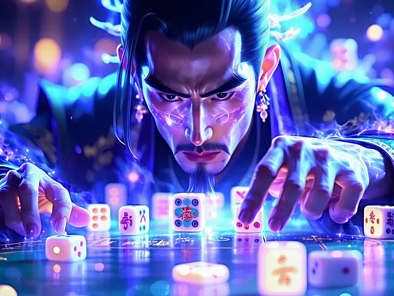 Hình ảnh người chơi Mạt Chược đang suy nghĩ chiến thuật trên bàn jun88