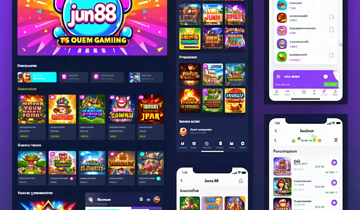 Tổng quan giao diện nền tảng jun88 qua Hi88