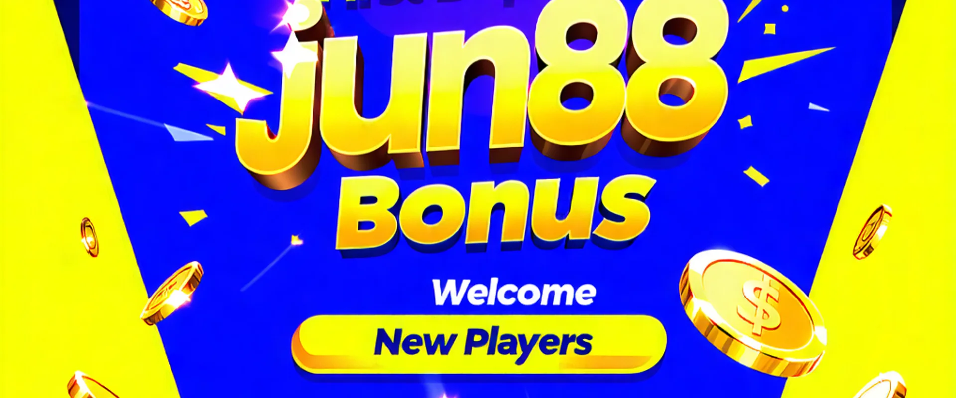 Hình ảnh quảng cáo ưu đãi gửi tiền lần đầu jun88
