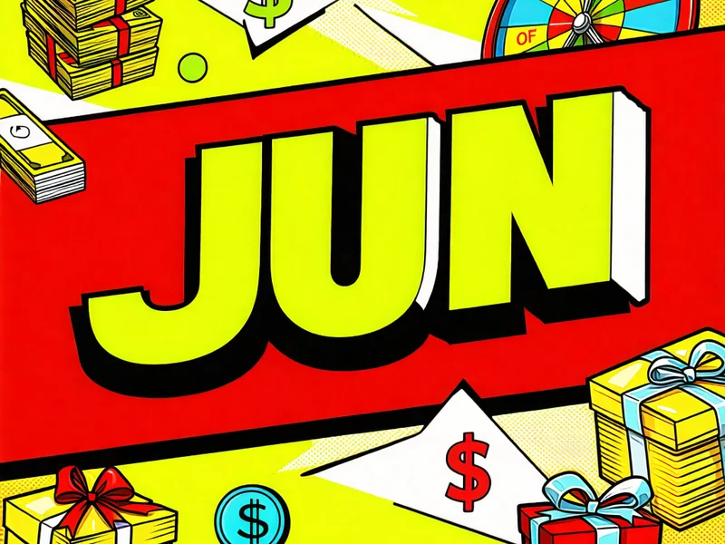 Hình ảnh các khuyến mãi và ưu đãi đặc biệt của Jun88, minh họa bằng các biểu tượng tiền thưởng và quà tặng hấp dẫn