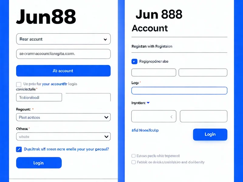 Hình ảnh hướng dẫn các bước đăng ký và đăng nhập tài khoản Jun88 một cách dễ hiểu