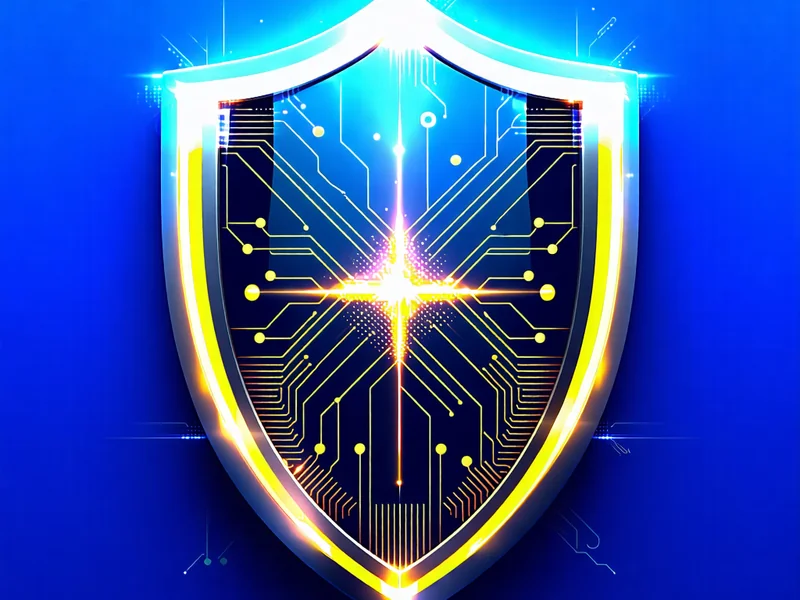 Biểu tượng lá chắn bảo mật mạnh mẽ trên nền tảng Jun88, minh họa các biện pháp an ninh mới